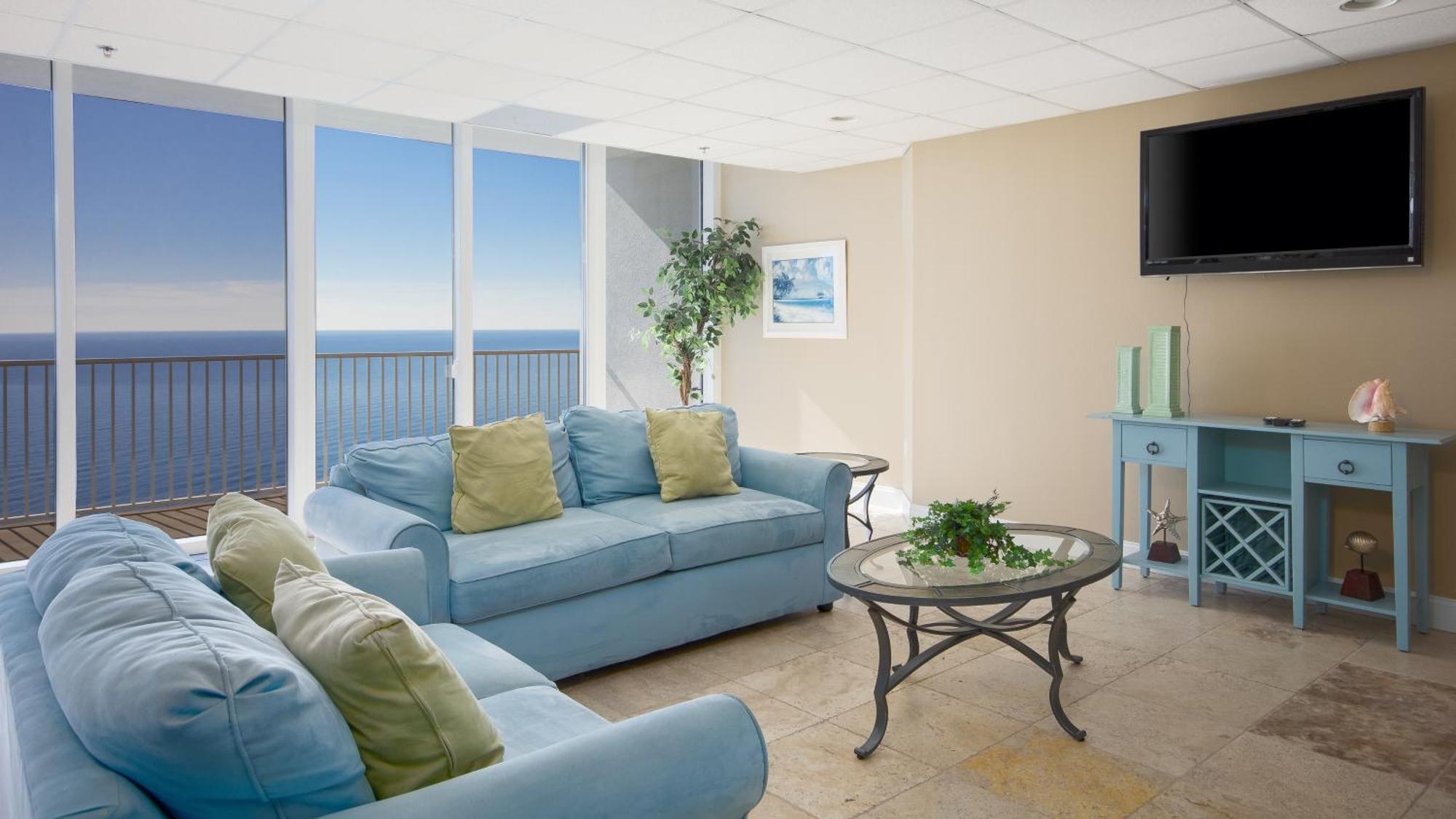 Tidewater Escape: 1Br/2Ba Beachfront Condo, Sleeps 6, Gulf Views & Comfort! Panama City Beach Exterior photo