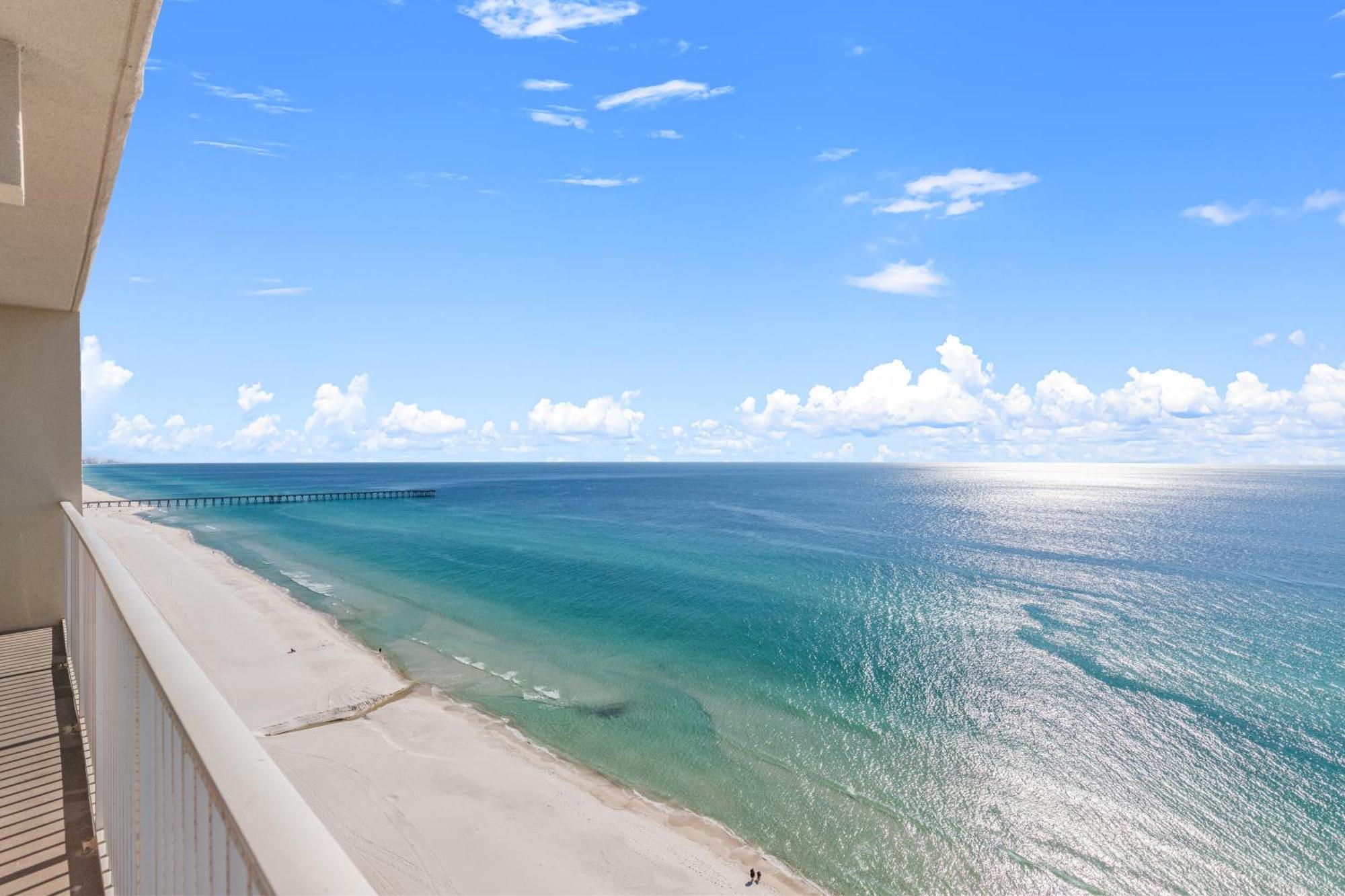 Tidewater Escape: 1Br/2Ba Beachfront Condo, Sleeps 6, Gulf Views & Comfort! Panama City Beach Exterior photo